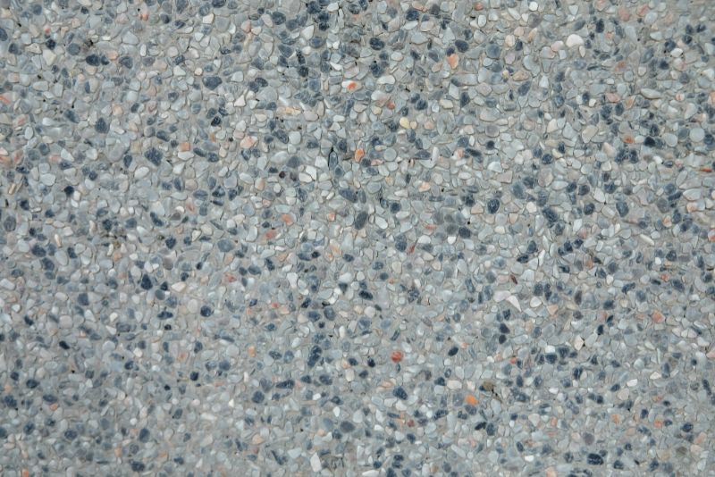 exposed aggregate surface